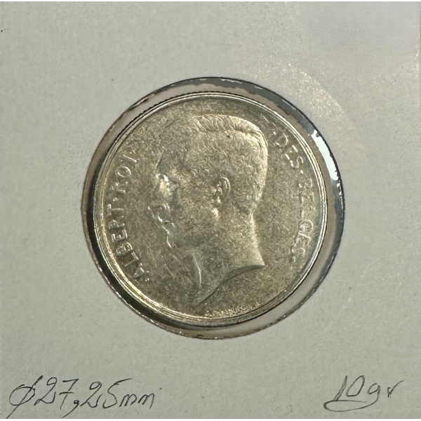 BELGIQUE - 2 FRANCS 1912 - Pièce de...