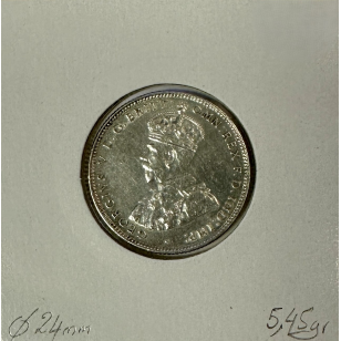 AUSTRALIE - 1 SHILLING 1935 - Pièce de Monnaie en Argent... 2