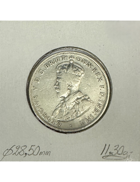AUSTRALIE - 1 FLORIN 1936 - Pièce de Monnaie en Argent // TTB