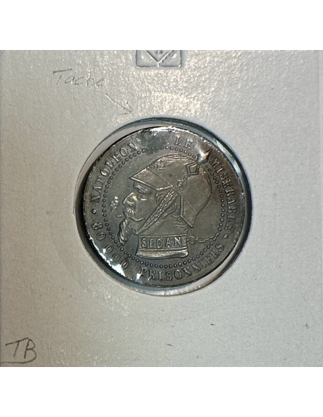 5 CENTIMES NAPOLEON III (SATIRIQUE) 1870 - Pièce de Monnaie // TB