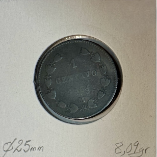 MEXIQUE - 1 CENTAVO 1864 M - Pièce de Monnaie en Cuivre... 2
