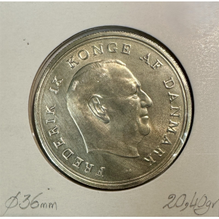 SUEDE - 10 KRONER ND (1967) - Pièce de Monnaie en Argent... 2
