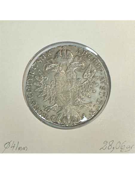 AUTRICHE - 1 THALER 1780 S.F (Marie-Thérèse) Monnaie en Argent // TTB (REF 1)