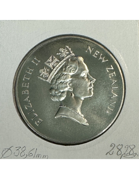 NOUVELLE-ZELANDE - 5 DOLLARS 1997 - Monnaie en Cupro-Nickel // SUP (OISEAU)