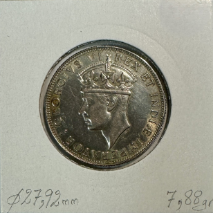 AFRIQUE DE L'EST - 1 Shilling 1946 - Monnaie en Argent //... 2
