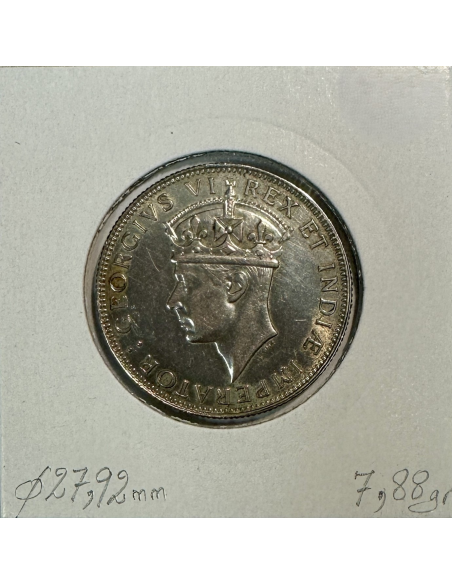 AFRIQUE DE L'EST - 1 Shilling 1946 - Monnaie en Argent // Qualité : TTB