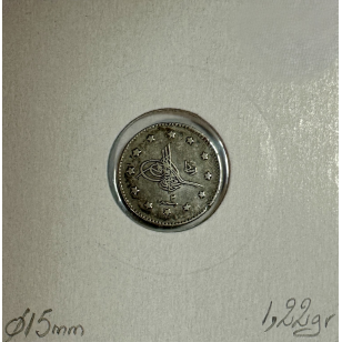 TURQUIE - 1 KURUSH 1910 (AH 1327) - Monnaie en Argent //... 2