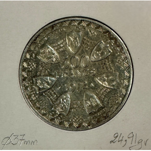 AFRIQUE DE L'OUEST - 500 FRANCS 1972 - Pièce de Monnaie... 2