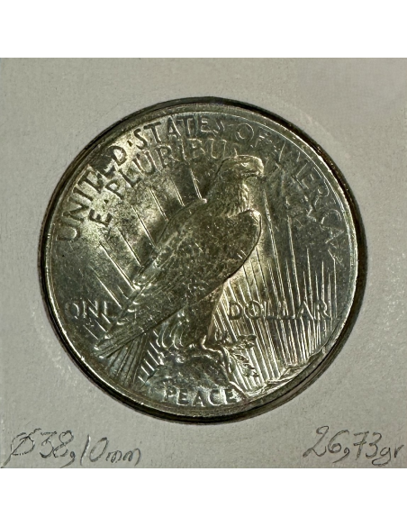 ETATS-UNIS - USA - 1 DOLLAR 1923 - Pièce de Monnaie en argent // TTB