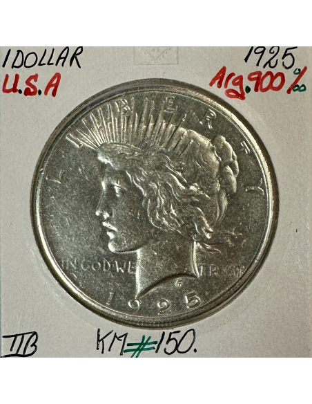 ETATS-UNIS - USA - 1 DOLLAR 1925 - Pièce de Monnaie en argent // REF 1