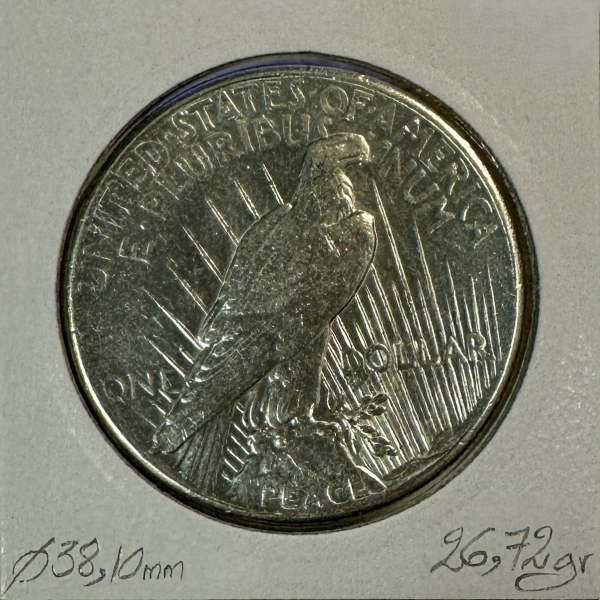 ETATS-UNIS - USA - 1 DOLLAR 1925 -...