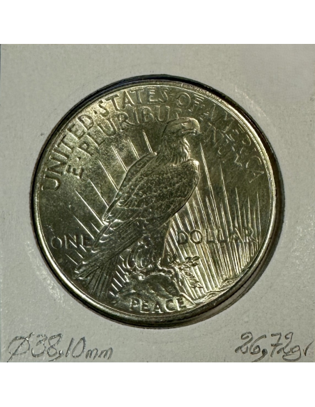 ETATS-UNIS - USA - 1 DOLLAR 1925 - Pièce de Monnaie en argent // REF 2