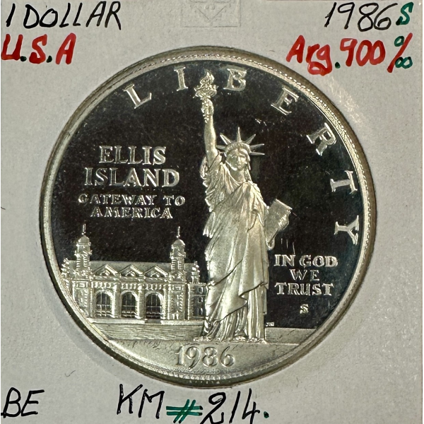 ETATS-UNIS - USA - 1 DOLLAR 1986 S -...