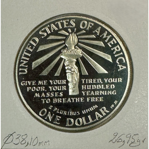 ETATS-UNIS - USA - 1 DOLLAR 1986 S -...