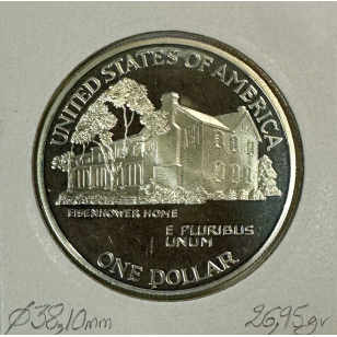 ETATS-UNIS - USA - 1 DOLLAR 1990 P - Pièce de Monnaie en... 2