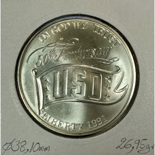 ETATS-UNIS - USA - 1 DOLLAR 1991 D - Pièce de Monnaie en... 2