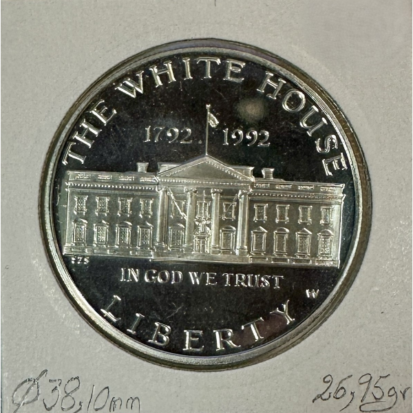 ETATS-UNIS - USA - 1 DOLLAR 1992 W -...