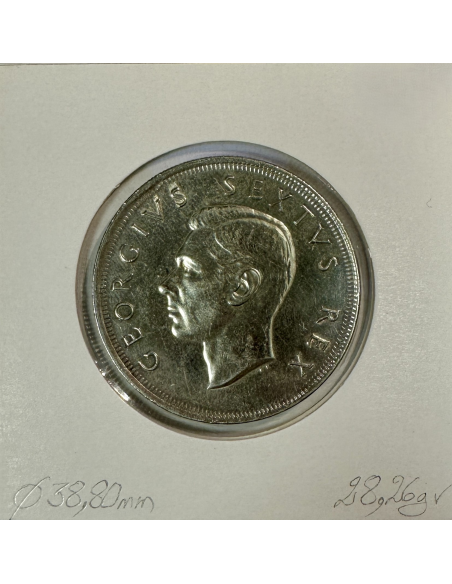 AFRIQUE DU SUD - 5 SHILLING 1952 - Monnaie en Argent // TTB
