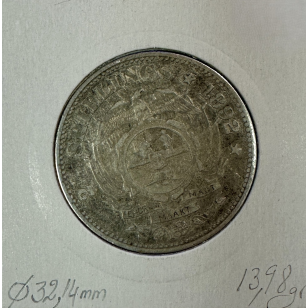 AFRIQUE DU SUD - 2 1/2 SHILLINGS (1892) Monnaie en Argent... 2
