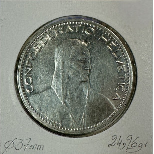SUISSE - 5 FRANCS 1923 B - Pièce de Monnaie en Argent //... 2
