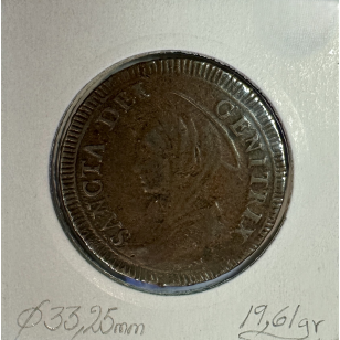 VATICAN - 5 BAIOCCHI 1797 XXIII - Monnaie en Cuivre //... 2