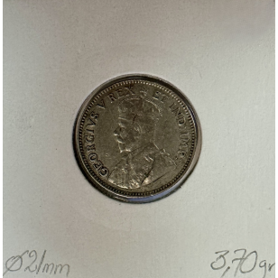 AFRIQUE DE L'EST - 50 CENTS 1922 - Monnaie en Argent //... 2