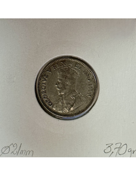 AFRIQUE DE L'EST - 50 CENTS 1922 - Monnaie en Argent // Qualité : TTB
