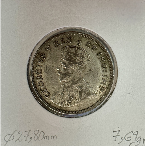 AFRIQUE DE L'EST - 1 Shilling 1922 -...