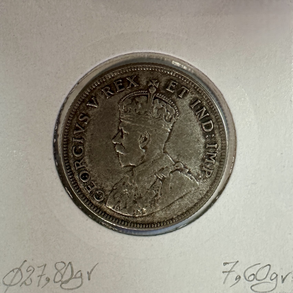 AFRIQUE DE L'EST - 1 Shilling 1923 -...