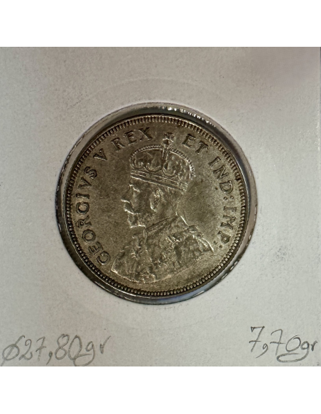 AFRIQUE DE L'EST - 1 Shilling 1924 - Monnaie en Argent // TTB (REF 1)