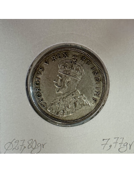 AFRIQUE DE L'EST - 1 Shilling 1924 - Monnaie en Argent // TTB (REF 2)