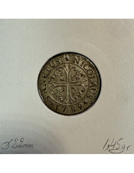 SUISSE FRIBOURG - 2 KREUZER 1789 - Pièce de Monnaie en Billon // Qualité : TTB
