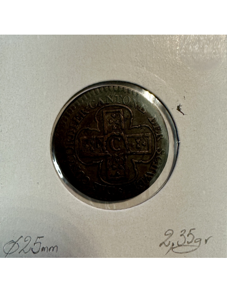 SUISSE BERNE - 1 BATZEN 1826 - Pièce de Monnaie en Billon // Qualité : TTB