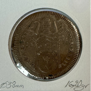 VATICAN - 2 BAIOCCHI 1797 (ND) Monnaie en Cuivre //... 2