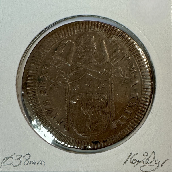 VATICAN - 2 BAIOCCHI 1797 (ND)...