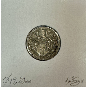 VATICAN - 1 GROSSO 1787 XIII - Pièce de Monnaie en Argent... 2