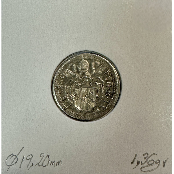 VATICAN - 1 GROSSO 1787 XIII - Pièce...