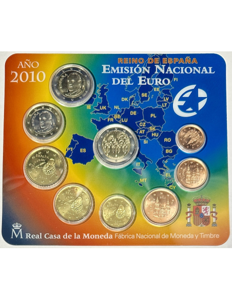 Espagne - Coffret Brillant Universel 2010 // Espagne BU 2010