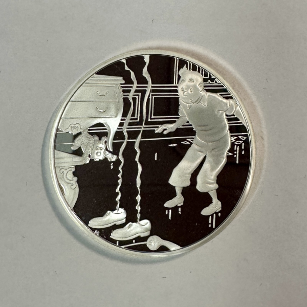 Médaille en Argent - TINTIN ET MILOU...