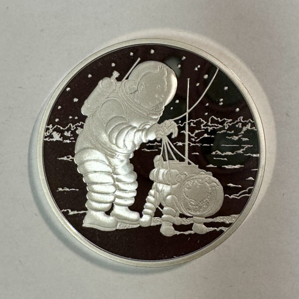 Médaille en Argent - TINTIN ET MILOU...