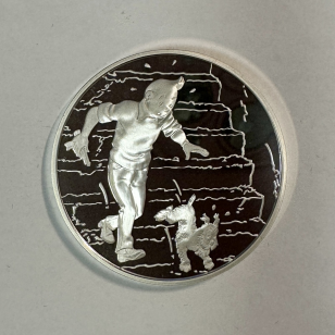 Médaille en Argent - TINTIN ET MILOU - Frappe BE par la...