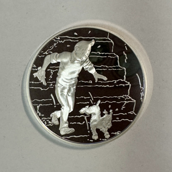 Médaille en Argent - TINTIN ET MILOU...