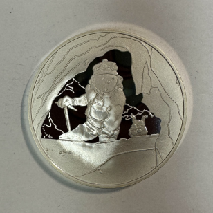 Médaille en Argent - TINTIN ET MILOU - Frappe BE par la...