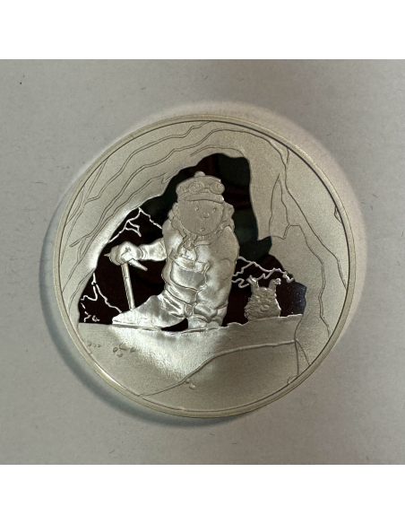 Médaille en Argent - TINTIN ET MILOU - Frappe BE par la Monnaie de Paris (REF18)