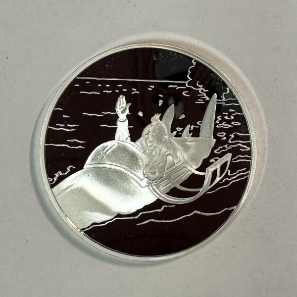 Médaille en Argent - TINTIN ET MILOU...