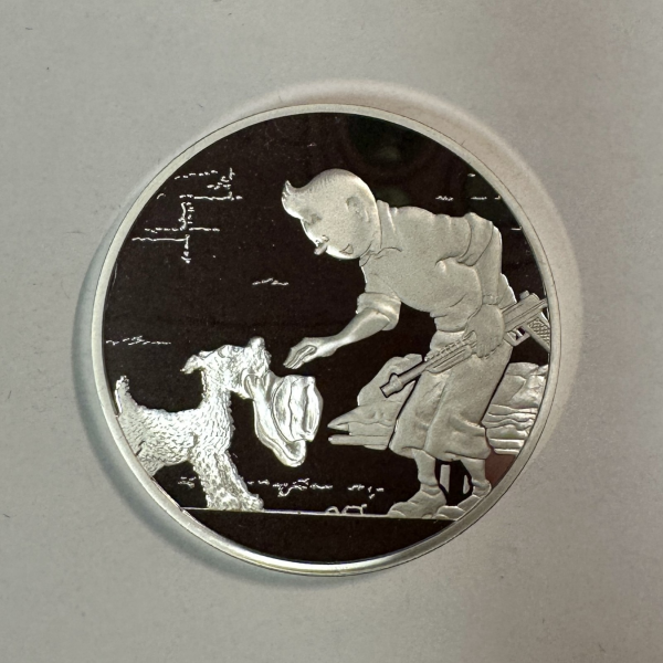 Médaille en Argent - TINTIN ET MILOU...