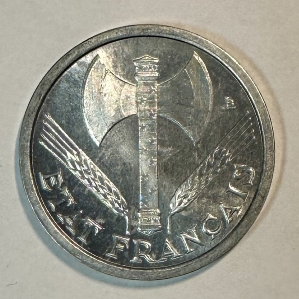 1 FRANC BAZOR 1942 - Monnaie en...