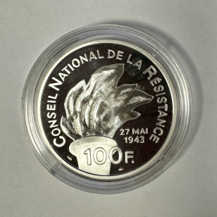 100 FRANCS COMMEMORATIVE (1993) JEAN MOULIN - Monnaie en... 2
