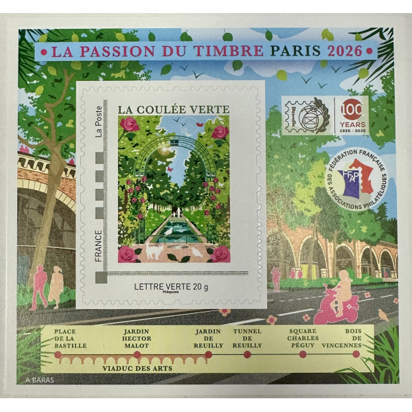 BLOC FFAP - La Passion du Timbre -...