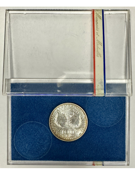 100 FRANCS COMMEMORATIVE (1984) Marie Curie - Monnaie en Argent // BU